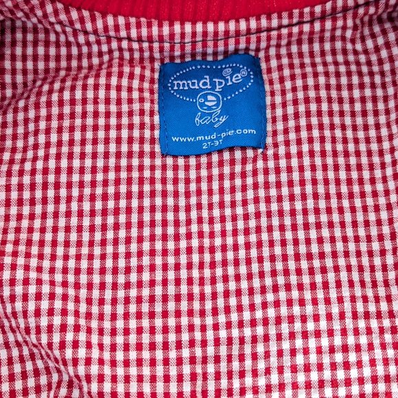 Boutique Mud Pie 2T-3T Toddler Baseball Jean Jacket - Picture 5 of 6